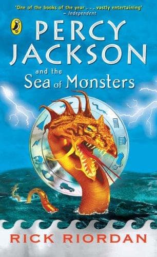 Couverture de La Mer des monstres de Rick Riordan