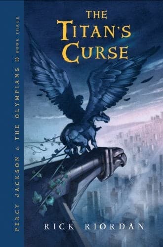 Couverture de Le Sort du Titan de Rick Riordan
