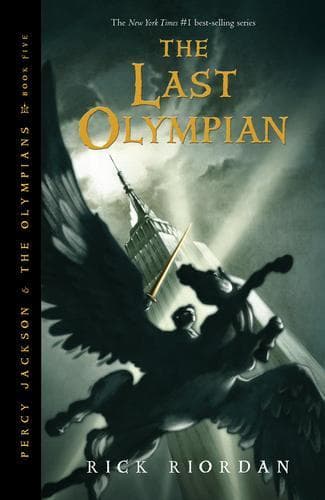 Couverture de Le Dernier Olympien de Rick Riordan