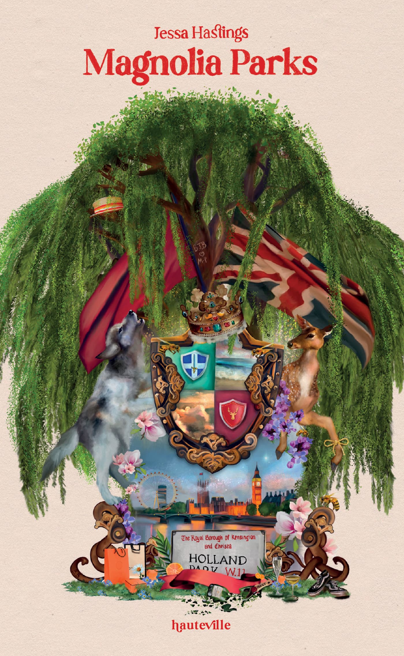 Couverture française de Magnolia Parks de Jessa Hastings