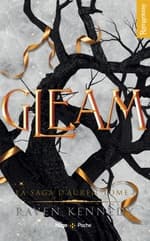 Couverture française de Gleam de Raven Kennedy