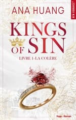 Couverture française de La Colère d’Ana Huang