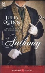 Couverture française d’Anthony de Julia Quinn