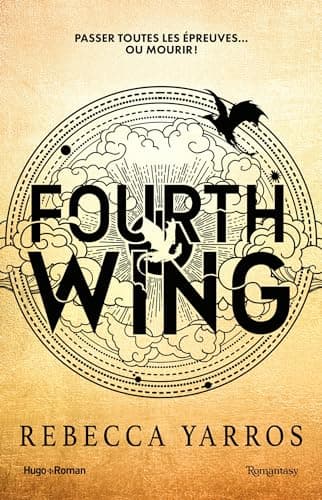 Couverture française de Fourth Wing de Rebecca Yarros