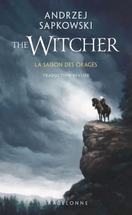 Couverture française de La Saison des orages d’Andrzej Sapkowski