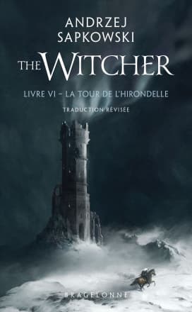 Couverture française de La Tour de l’Hirondelle d’Andrzej Sapkowski