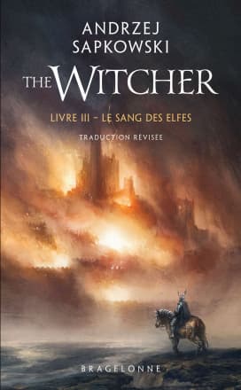 Couverture française du Sang des elfes d’Andrzej Sapkowski