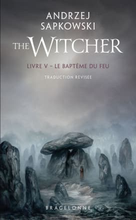 Couverture française du Baptême du feu d’Andrzej Sapkowski
